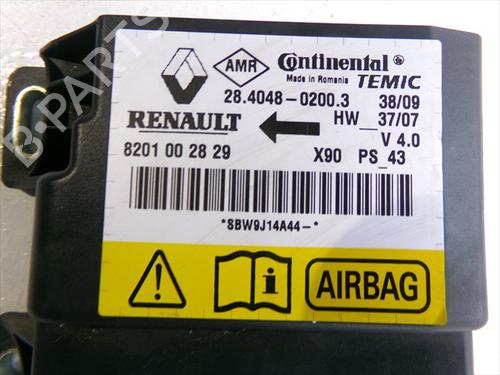 ECU airbags DACIA SANDERO 1.5 dCi | BP31942774M53