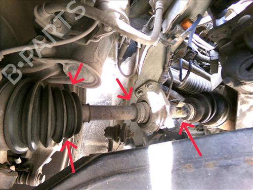Used Right front driveshaft Right front driveshaft HONDA CIVIC VII Hatchback (EU, EP, EV) 1.6 i (EP2, EU8, EU6) (110 hp) 27669212 27669212