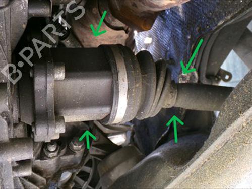 Right front driveshaft AUDI A4 B7 (8EC) 2.0 | BP36404881M39 - Image 2
