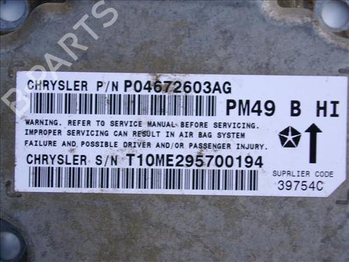 ECU airbags DODGE CALIBER 2.0 CRD | BP24568488M53 - Image 3