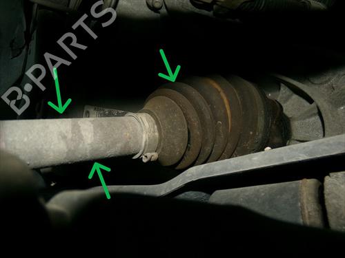 Left front driveshaft FORD COUGAR (EC_) 2.5 V6 24V | BP40179671M38 - Image 2