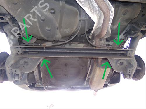 Used Rear axle Rear axle NISSAN JUKE (F15) 1.5 dCi (110 hp) 33265253 33265253