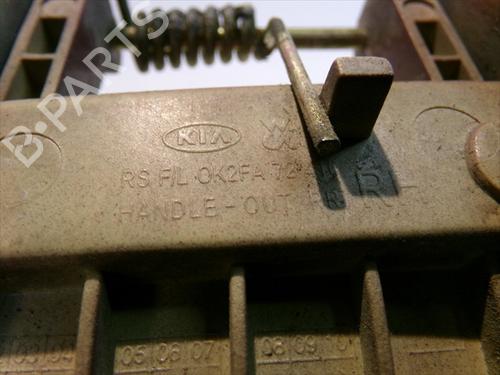Rear right exterior door handle KIA CARENS I MPV (FC, FJ) 2.0 CRDi | BP31241917C130 