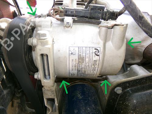 Used AC compressor AC compressor OPEL CORSA F (P2JO) 1.2 (68) (75 hp) 40179460 40179460