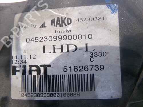 Left headlight FIAT LINEA (323_, 110_) 1.3 D Multijet (323AXB1A) | BP40597786C28 - Image 4