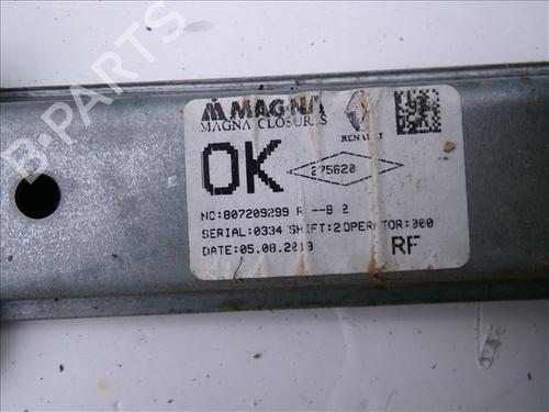 Front right window mechanism DACIA SANDERO II TCe 90 (B8M1, B8MA, B8AC) | BP25596534C23 - Image 2