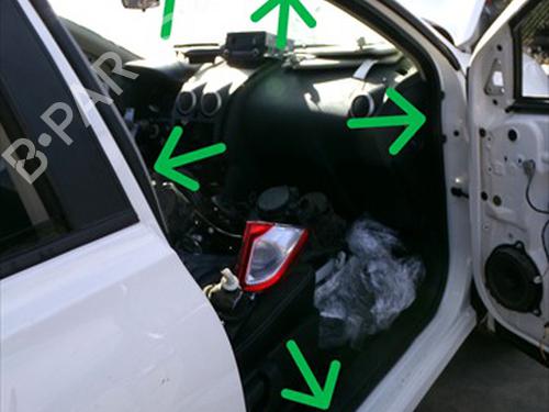 Portierrubbers Portierrubbers NISSAN QASHQAI I (J10, NJ10) 1.6 dCi All-wheel Drive (130 hp) 35750999 35750999