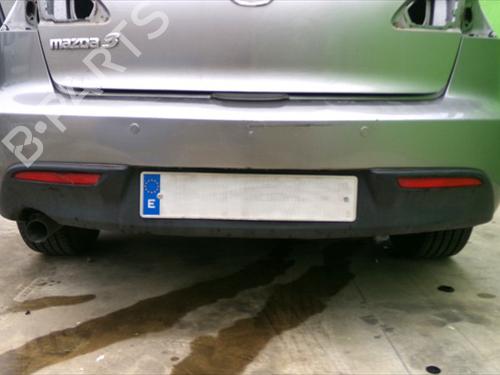Used Rear bumper Rear bumper MAZDA 3 Saloon (BL) 1.6 MZR CD (BL12) (109 hp) 33265387 33265387