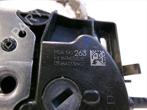 Rear right lock CITROËN C-ELYSEE (DD_) 1.2 PureTech 82 (DDHMRP) | BP24563134C99 - Image 5