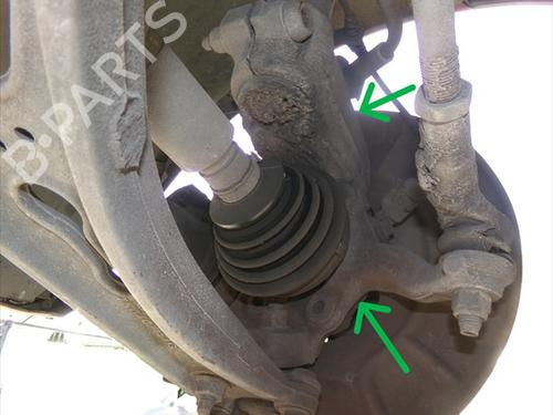 Used Right front steering knuckle Right front steering knuckle SEAT ALTEA (5P1) 1.6 TDI (105 hp) 34340160 34340160