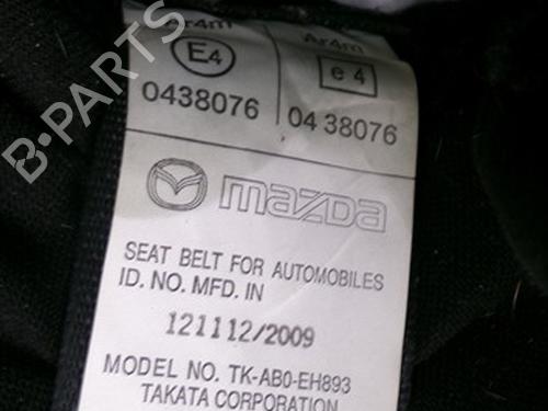 Rear right seatbelt MAZDA 3 Saloon (BL) 1.6 MZR CD (BL12) | BP33265343I28 - Image 2