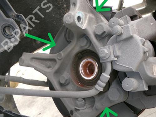 Used Left front steering knuckle Left front steering knuckle OPEL ASTRA K (B16) 1.6 CDTi (68) (110 hp) 34365594 34365594