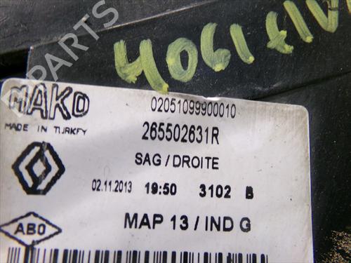 Right taillight RENAULT CLIO IV (BH_) 1.5 dCi 75 | BP24561745C35 