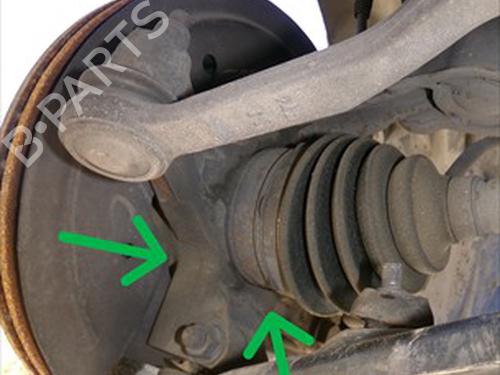 Used Left front steering knuckle Left front steering knuckle DACIA LODGY (JS_) 1.5 Blue dCi 95 (JSJL, JSN7) (95 hp) 34113930 34113930