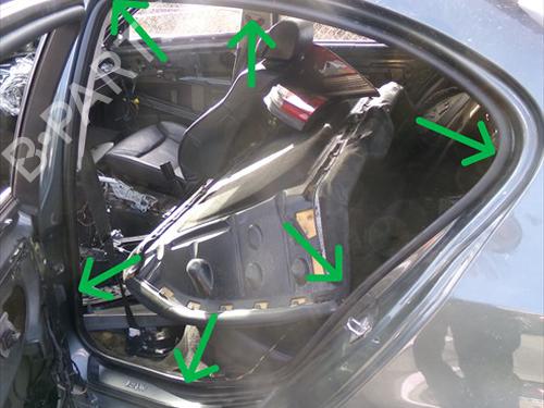 Used Rubber door seal Rubber door seal 36833378 36833378