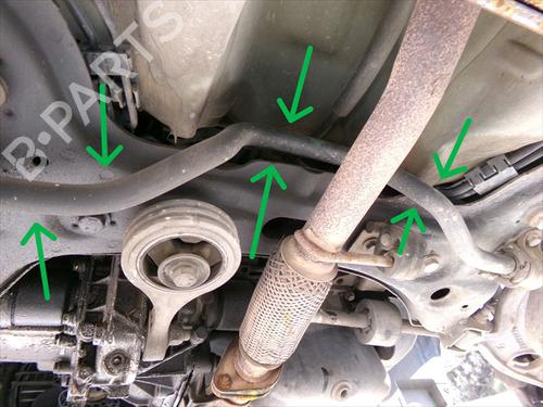 Used Anti roll bar Anti roll bar LANCIA YPSILON (843_) 1.2 (843.AXB1A) (80 hp) 33264575 33264575