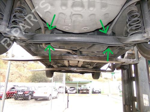 Used Rear axle Rear axle SEAT Mii (KF1, KE1) 1.0 (60 hp) 31043049 31043049