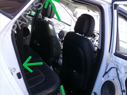 Used Rubber door seal Rubber door seal HYUNDAI ix35 (LM, EL, ELH) 2.0 CRDi (184 hp) 34152153 34152153