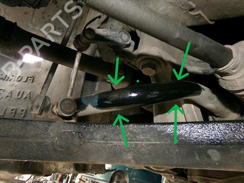 Anti roll bar AUDI A3 (8P1) 2.0 TDI | BP32140731M96 - Image 3