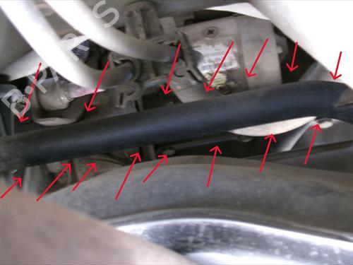 Used Anti roll bar Anti roll bar FIAT PANDA (169_) 1.2 (169.AXB11, 169.AXB1A) (60 hp) 34428891 34428891