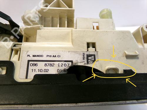 Climate control OPEL CORSA C (X01) 1.2 (F08, F68) | BP35799773I5 - Image 5