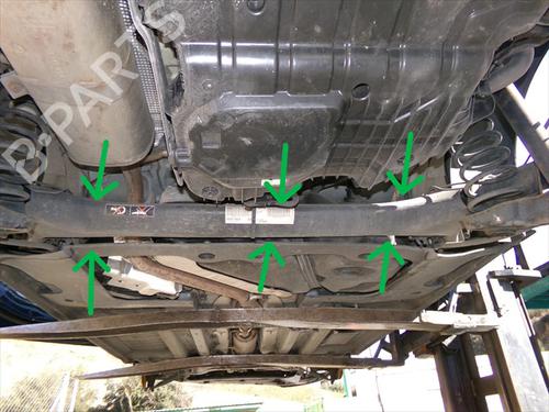 Used Rear axle Rear axle CITROËN C4 II (NC_) 1.6 BlueHDi 100 (99 hp) 31637265 31637265