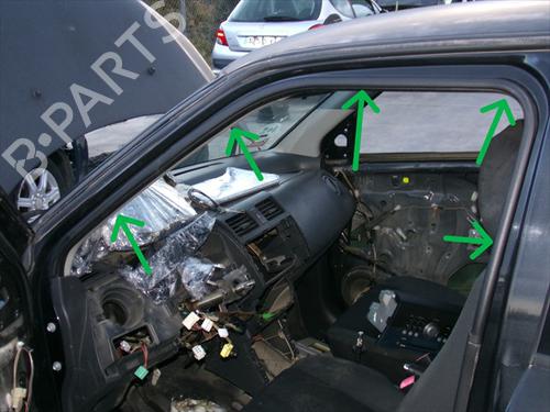 Used Rubber door seal Rubber door seal SUZUKI SWIFT III (MZ, EZ) 1.3 DDiS (RS413D) (75 hp) 40179646 40179646