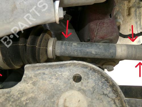 Left front driveshaft OPEL CORSA F (P2JO) 1.2 (68) | BP40179458M38 - Image 2