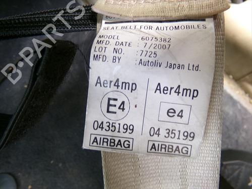 Front right seatbelt HONDA CR-V III (RE_) 2.2 i-CTDi 4WD (RE6) | BP37231543I25 - Image 2