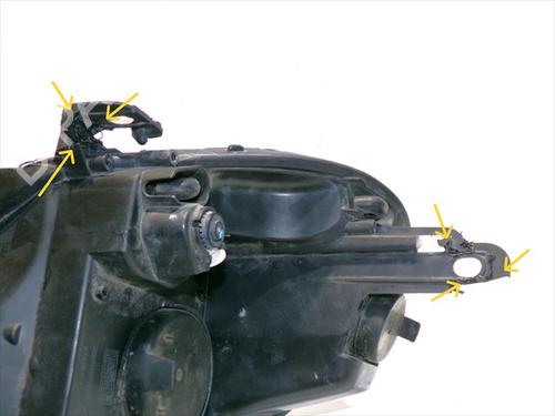 Left headlight FIAT 500L (351_, 352_) 1.6 D Multijet (199LYD1B) | BP33422816C28 - Image 4