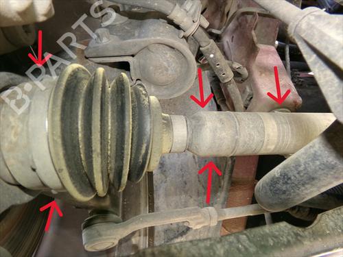 Used Right front driveshaft Right front driveshaft OPEL CORSA F (P2JO) 1.2 (68) (75 hp) 40179461 40179461