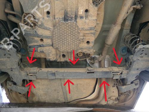 Used Rear axle Rear axle CITROËN C4 CACTUS 1.6 BlueHDi 100 (99 hp) 39739035 39739035
