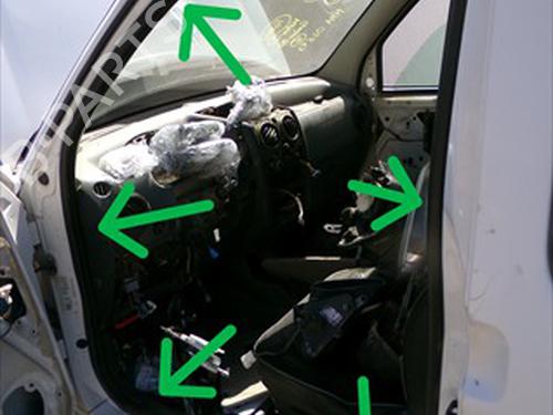 Used Rubber door seal Rubber door seal PEUGEOT PARTNER MPV (5_, G_) 2.0 HDI (90 hp) 34611945 34611945