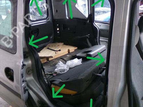 Used Rubber door seal Rubber door seal OPEL COMBO Tour 1.7 DTI 16V (75 hp) 39739089 39739089
