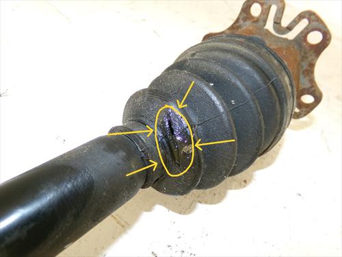 Left front driveshaft SEAT EXEO (3R2) 2.0 TDI | BP24557653M38 - Image 5