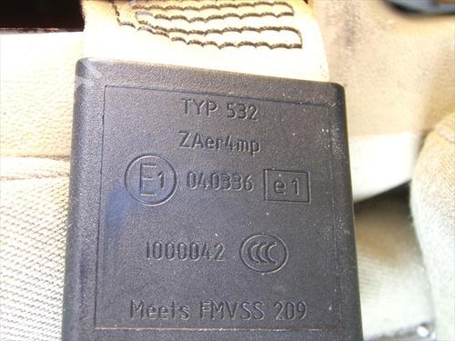 Front right seatbelt AUDI A4 B7 (8EC) 2.0 | BP36404820I25 - Image 2