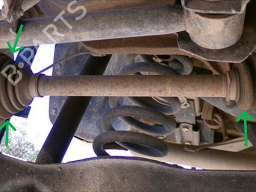 Used Right rear driveshaft Right rear driveshaft SUZUKI GRAND VITARA II (JT, TE, TD) 1.9 DDiS All-wheel Drive (JT419, TD44, JB419WD, JB419XD,... (129 hp) 36001867 36001867