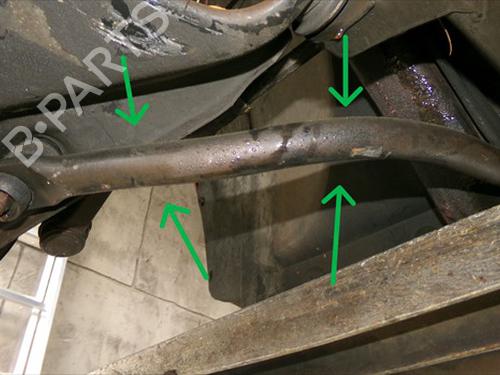 Anti roll bar DACIA SANDERO 1.5 dCi | BP31942839M96 - Image 2