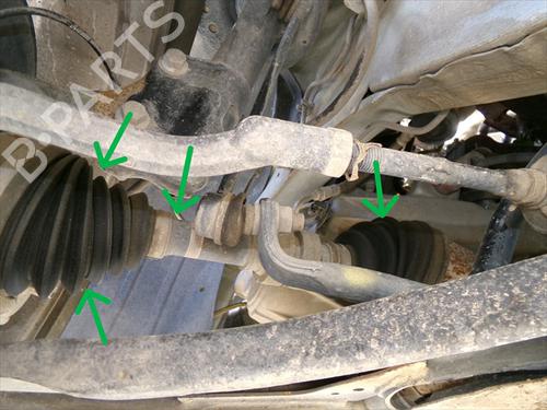Used Left front driveshaft Left front driveshaft 35775732 35775732