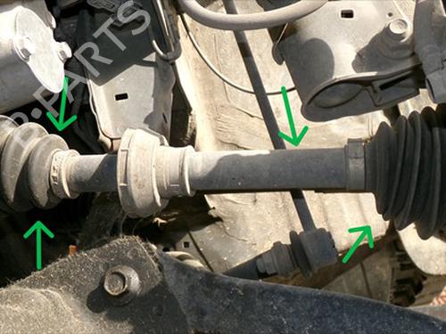 Used Left front driveshaft Left front driveshaft 37259153 37259153