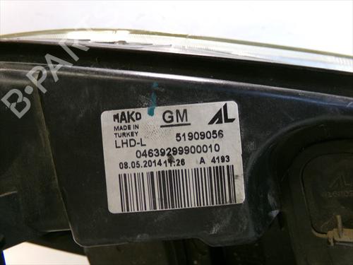 Left headlight OPEL COMBO Box Body/MPV (X12) 1.3 CDTI (B05) | BP35775792C28 - Image 5