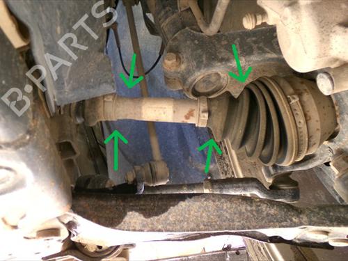 Used Left front driveshaft Left front driveshaft LAND ROVER FREELANDER 2 (L359) 2.2 TD4 4x4 (150 hp) 36318895 36318895