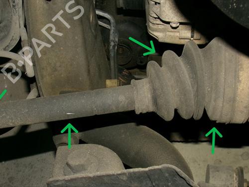 Right front driveshaft SUZUKI SWIFT III (MZ, EZ) 1.3 DDiS (RS413D) | BP40179659M39 - Image 2