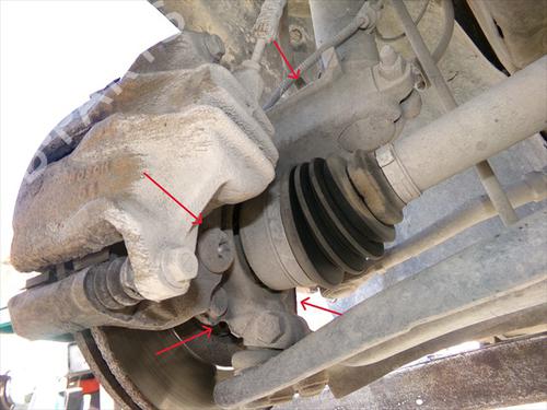 Used Right front steering knuckle Right front steering knuckle PEUGEOT 207 (WA_, WC_) 1.4 HDi (68 hp) 40256139 40256139