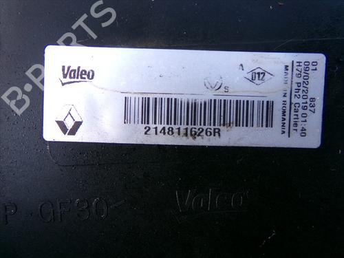 Radiator fan DACIA DUSTER (HM_) 1.0 TCe 100 (HMMT) | BP31637301M35