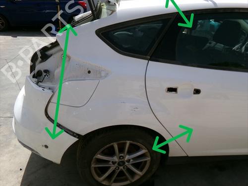 Used Right rear fenders Right rear fenders FORD FOCUS III 1.5 TDCi (120 hp) 40622030 40622030
