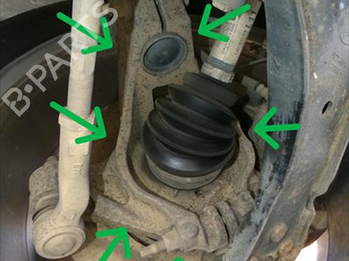 Used Left front steering knuckle Left front steering knuckle 39635090 39635090