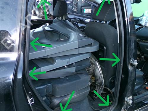 Used Rubber door seal Rubber door seal 39163495 39163495