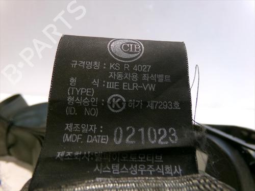 Front right seatbelt KIA SHUMA II (FB) 1.6 | BP36404860I25 - Image 5