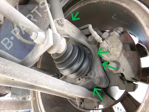 Used Left front steering knuckle Left front steering knuckle 39526407 39526407